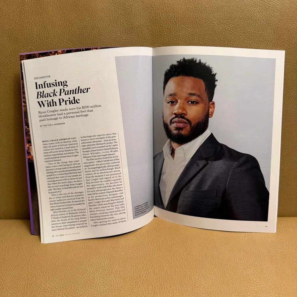 Los Angeles Times Special Edition Black Panther‎ Marvel Magazine 2023